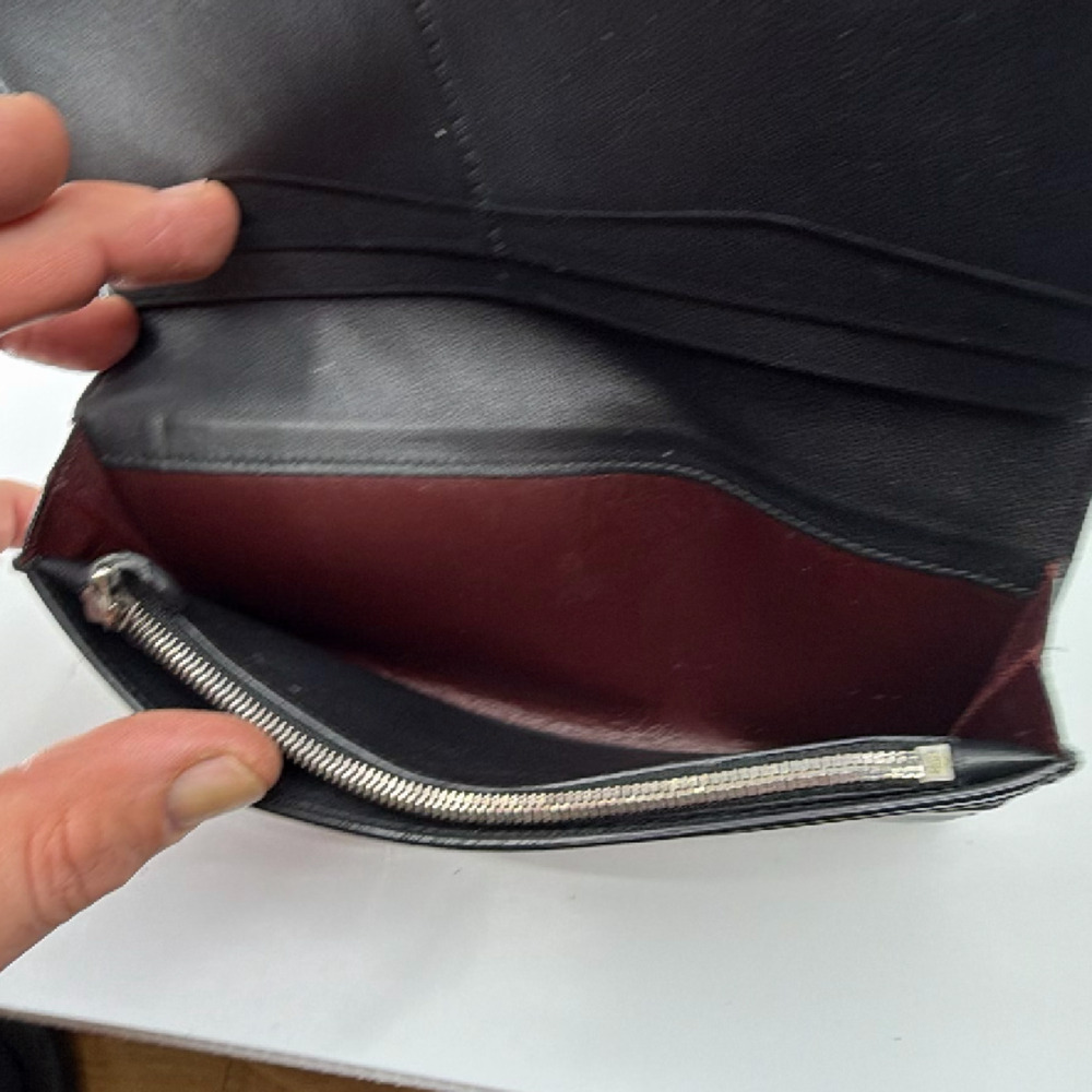 Dunhill Continental Black Leather Wallet - Picture 6 of 8